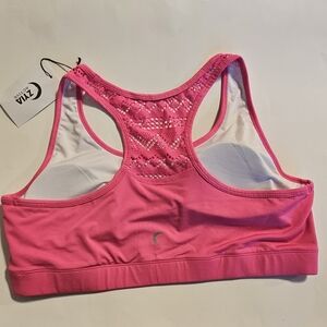 ZYIA Active Hot Pink Bomber Sports Bra XXL NWT